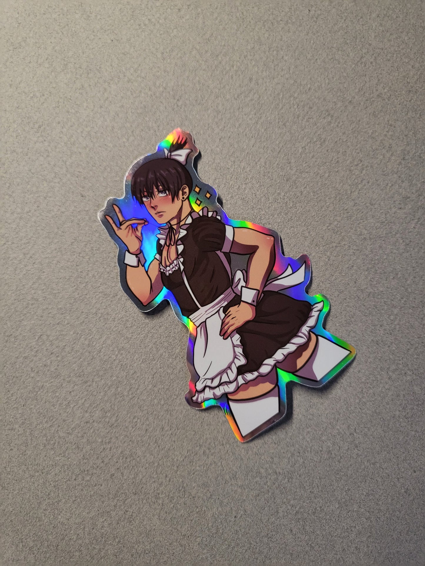 Foxy Maid Boy Sticker