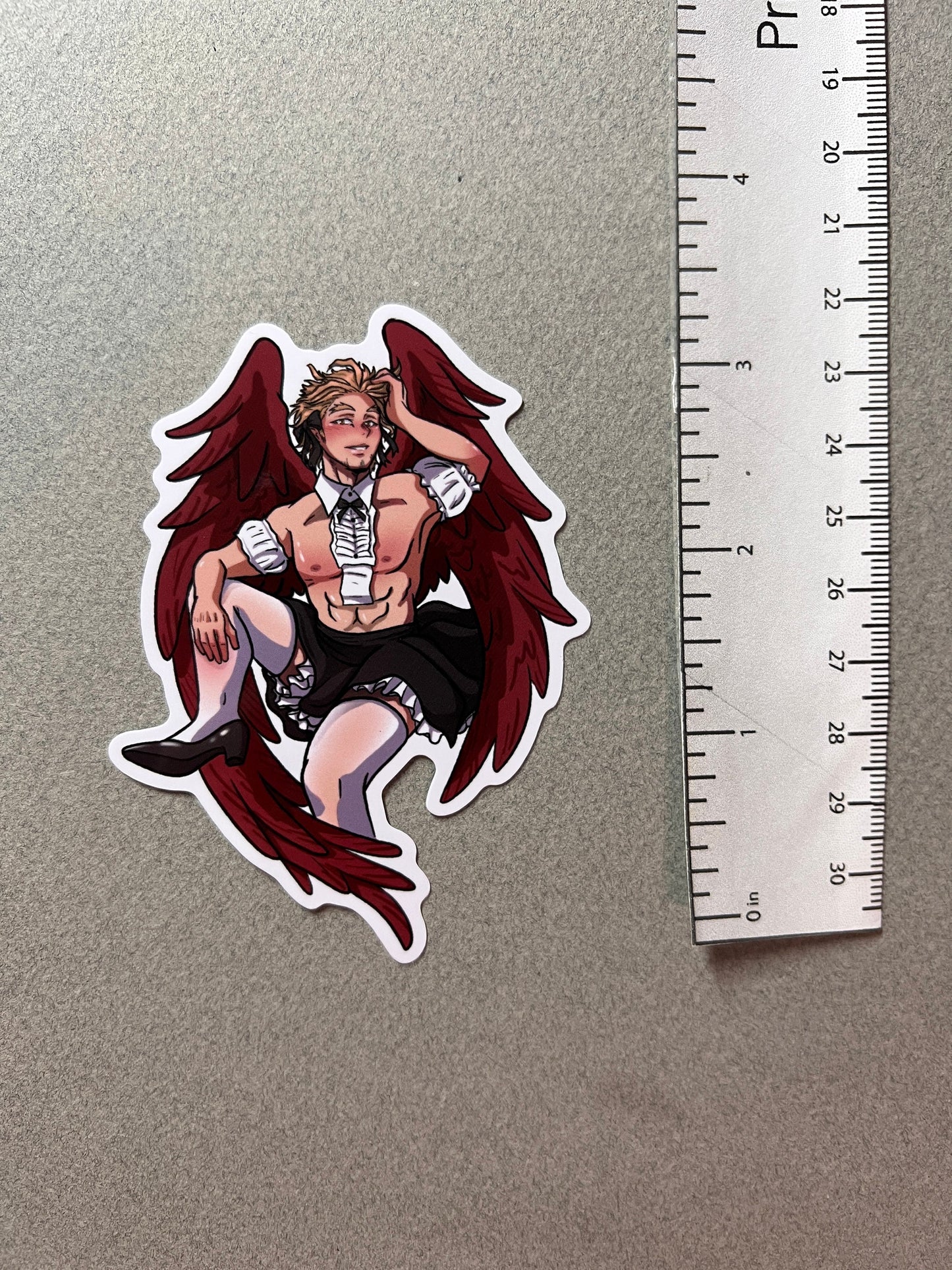 Hot Wings Hero Maid Sticker