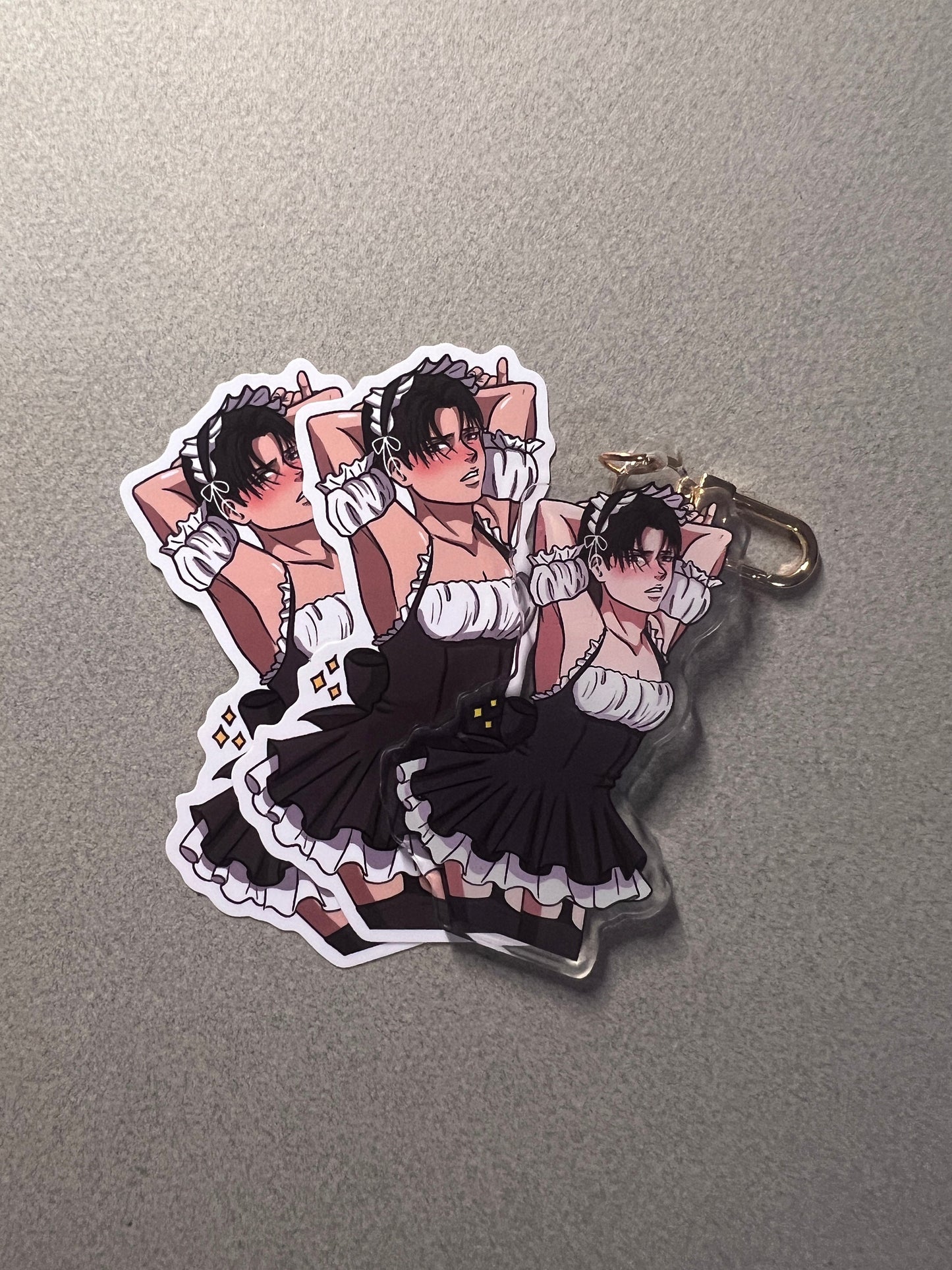 Maid Captain Keychain