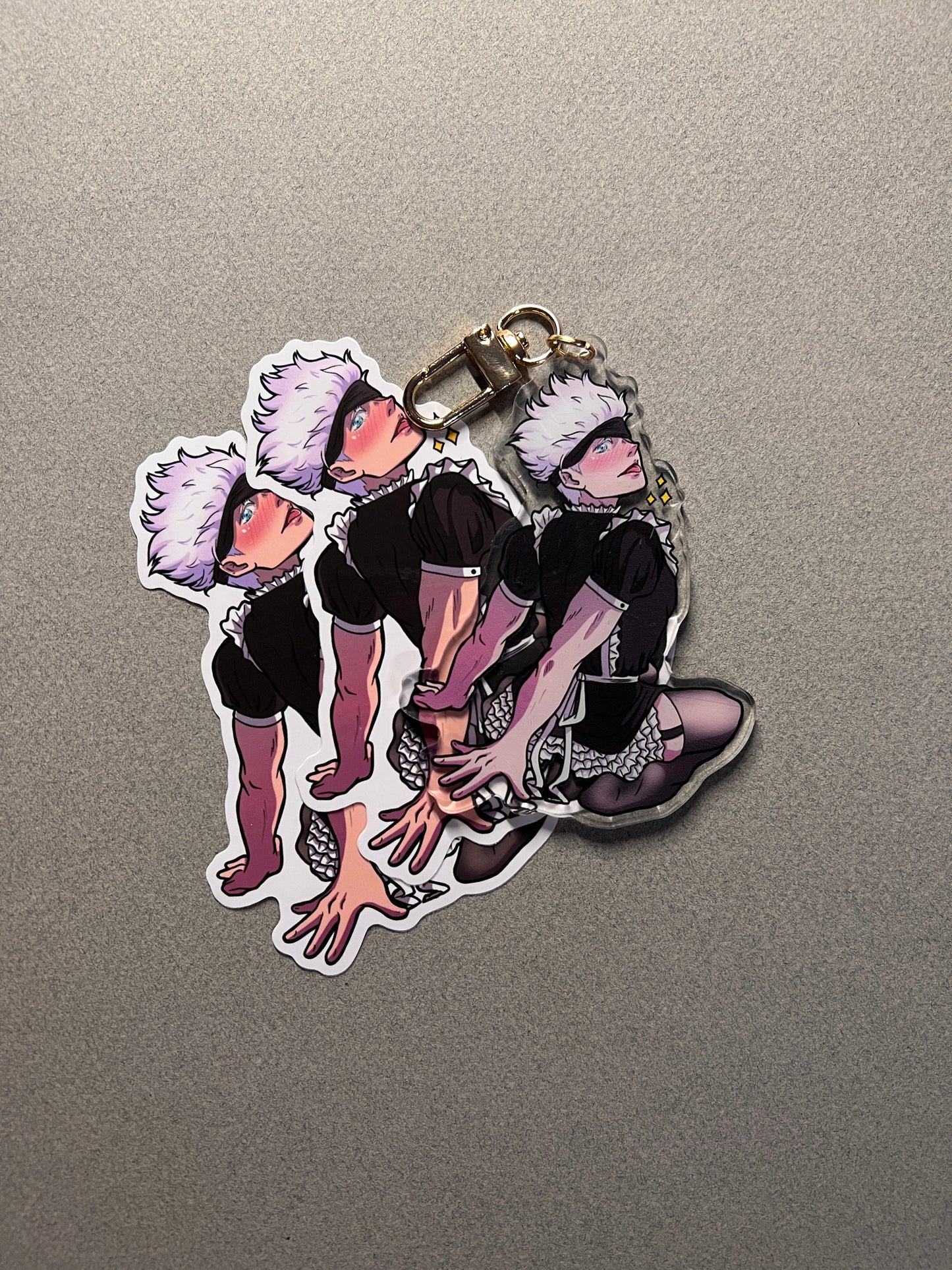 Greatest Sorcerer Maid Keychain