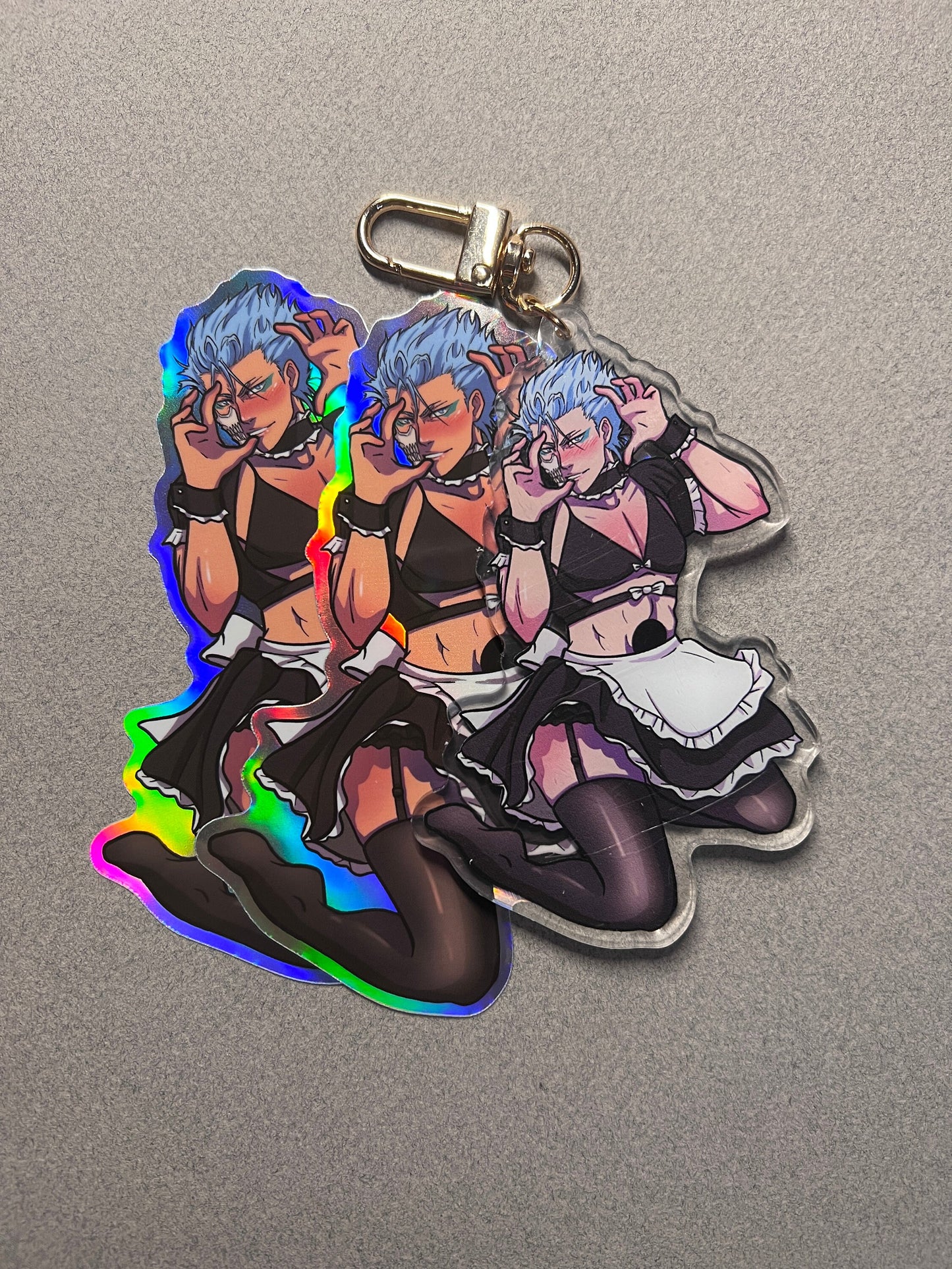 Lucky No. 6 Maid Keychain