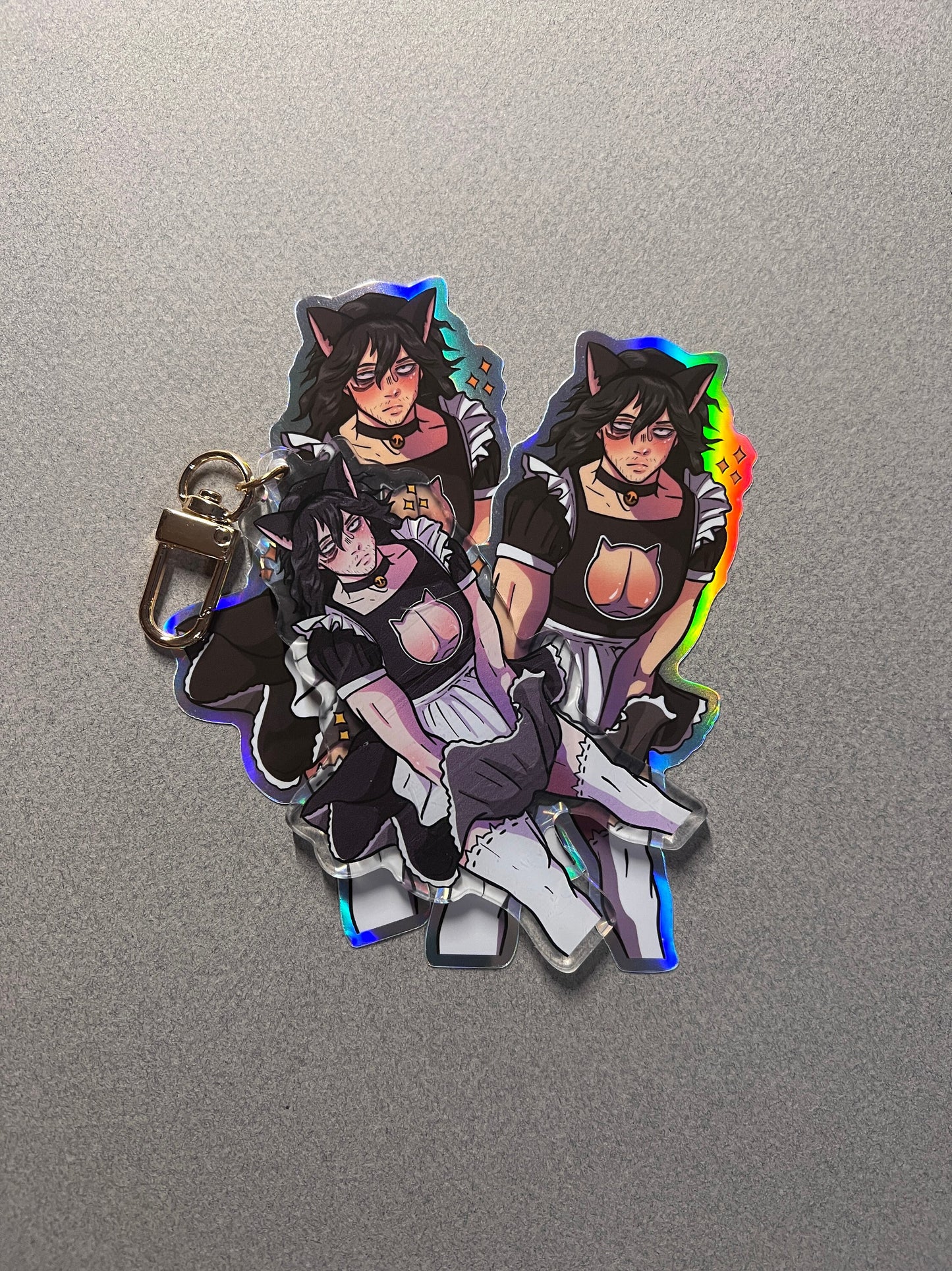 Tired Dilf Teacher Keychain