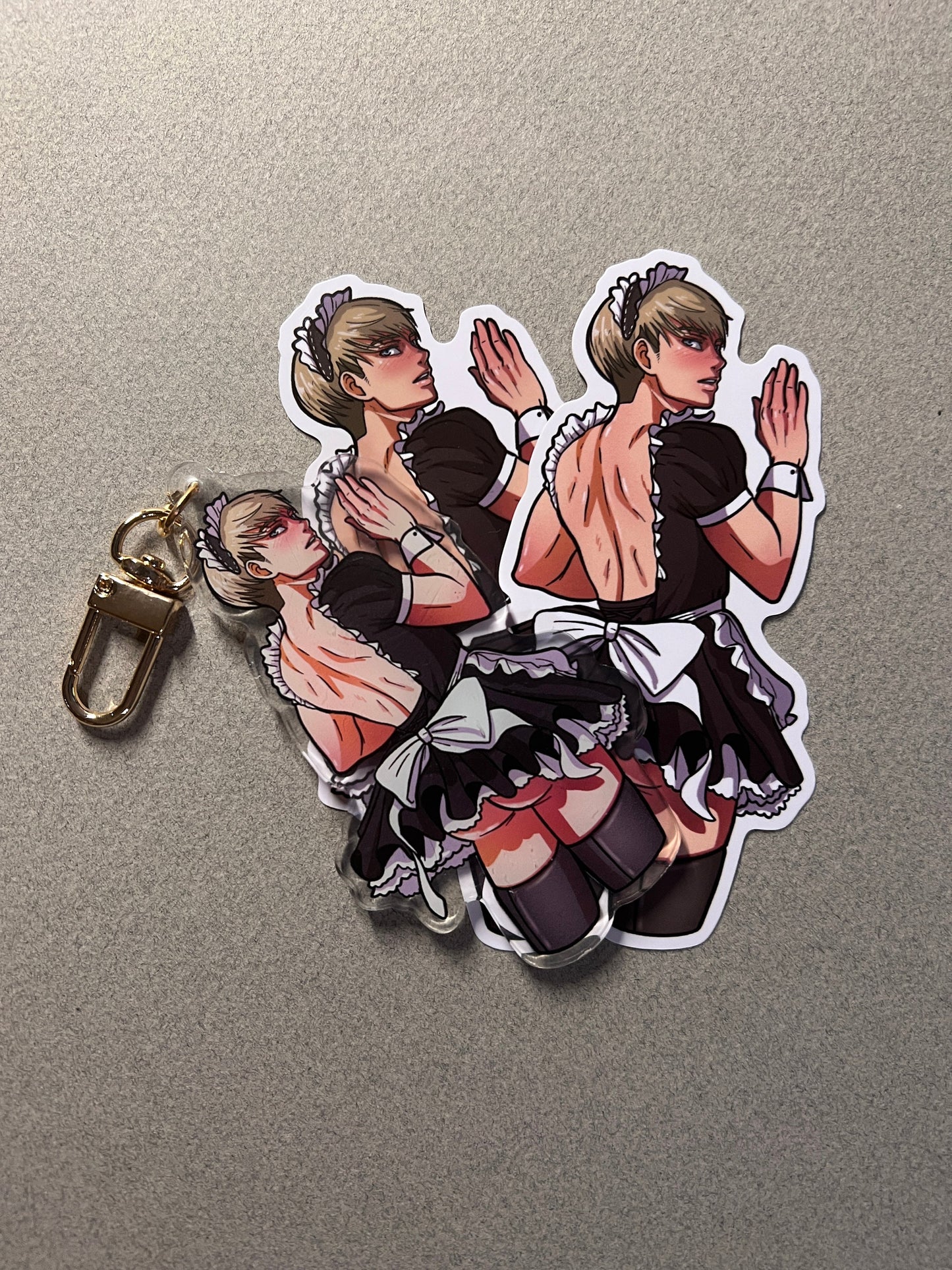 Male Christa Keychain