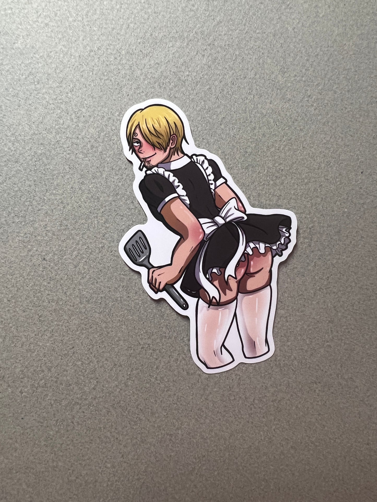 Fancy Cook Maid Sticker