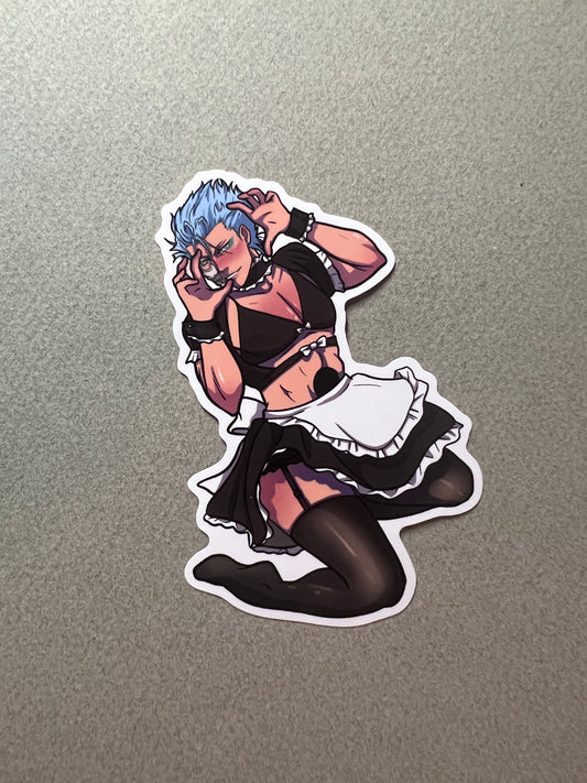 Lucky No. 6 Maid Sticker