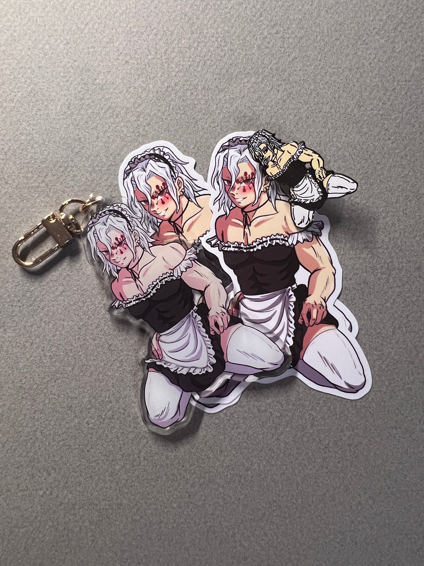 Flashy Maid Enamel Pin *FREE STICKERS*