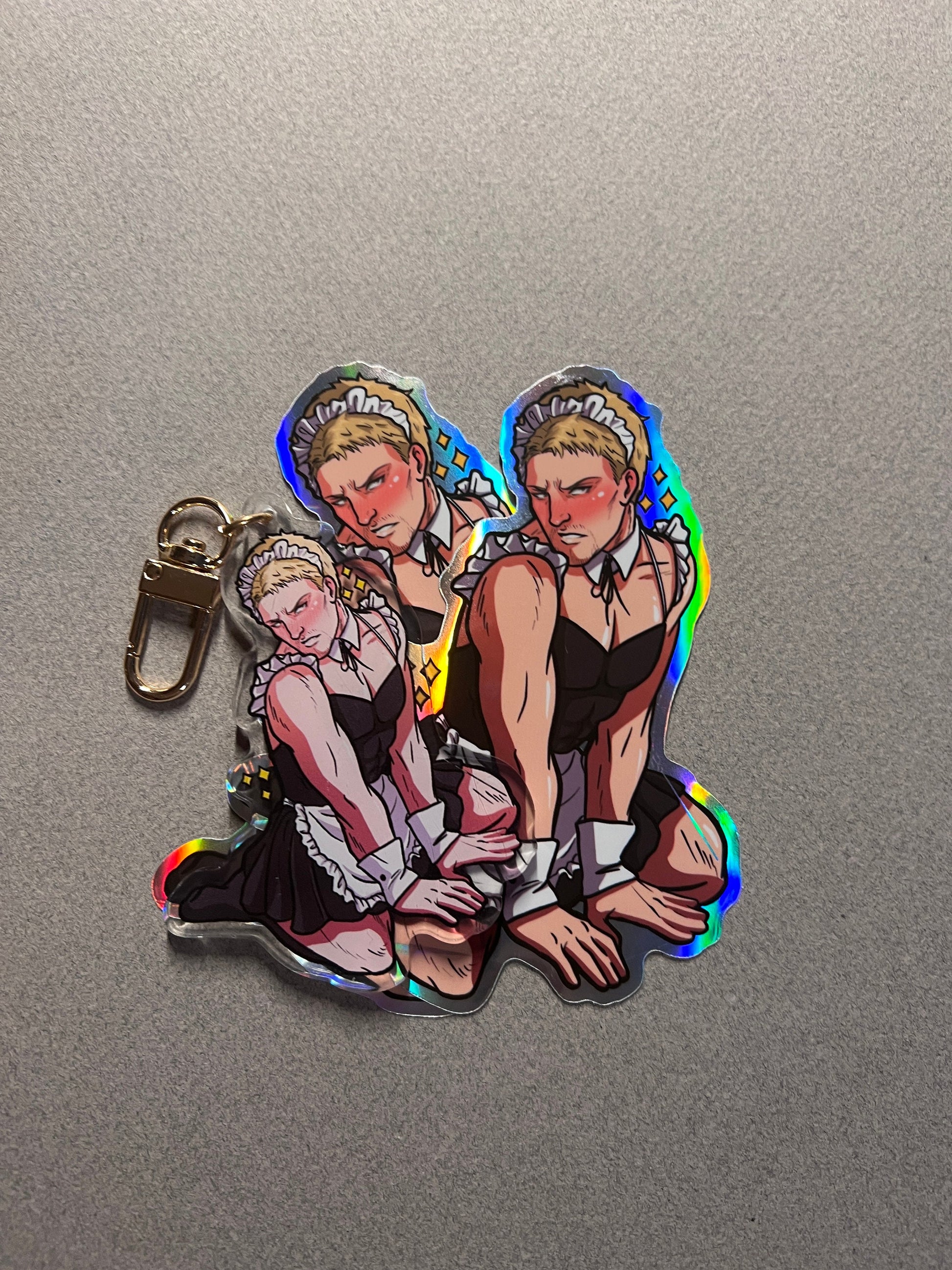 Said Boi Maid Keychain