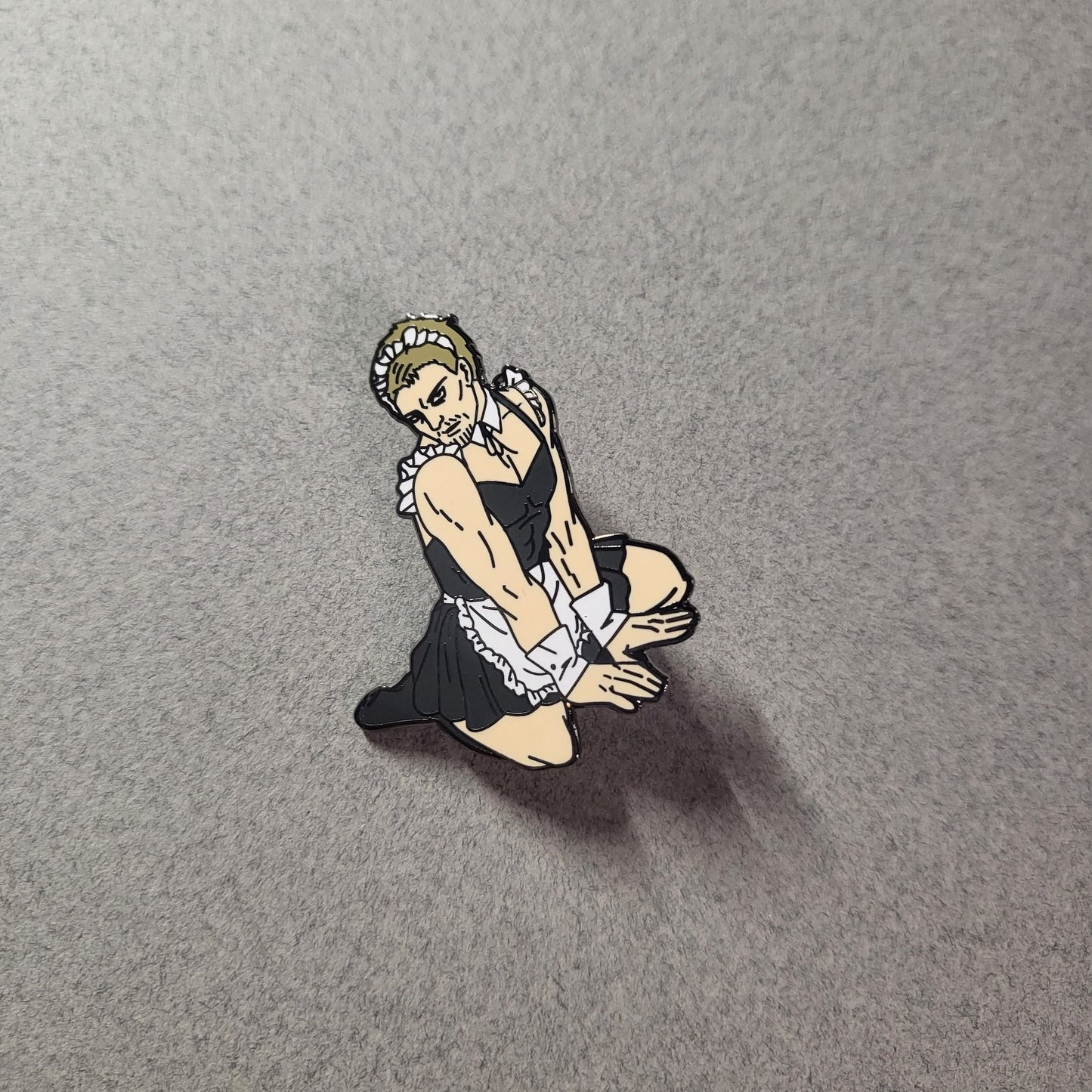 Sad Boi Maid Enamel Pin *FREE STICKERS*