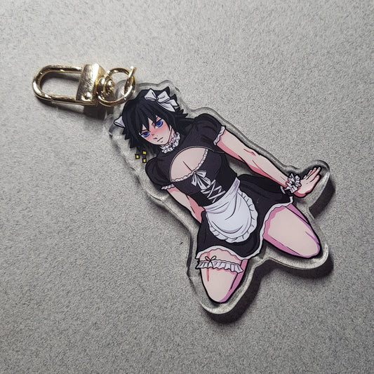 Maid Water Pillar Keychain