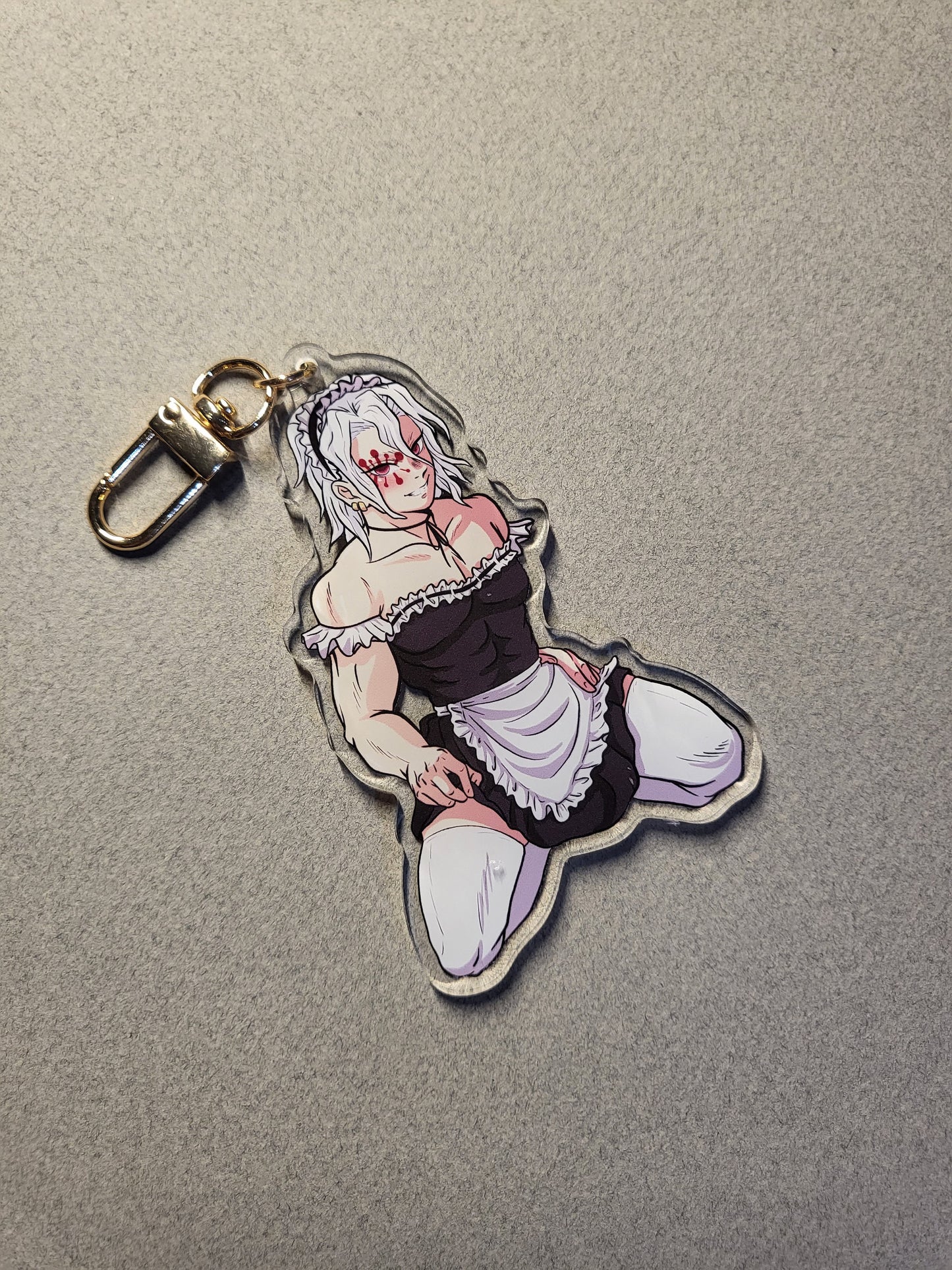 Flashy Maid Keychain