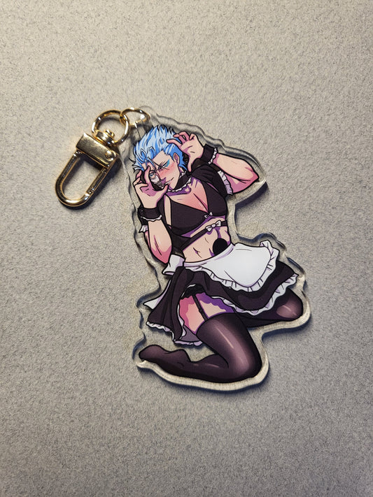 Lucky No. 6 Maid Keychain