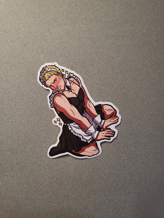 Maid Sad Boi Sticker