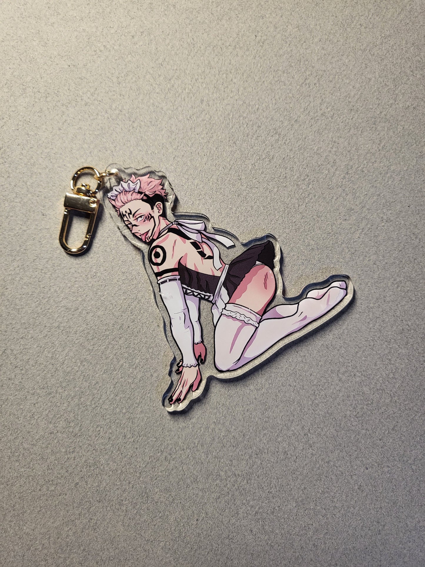 Maid Curse Keychain