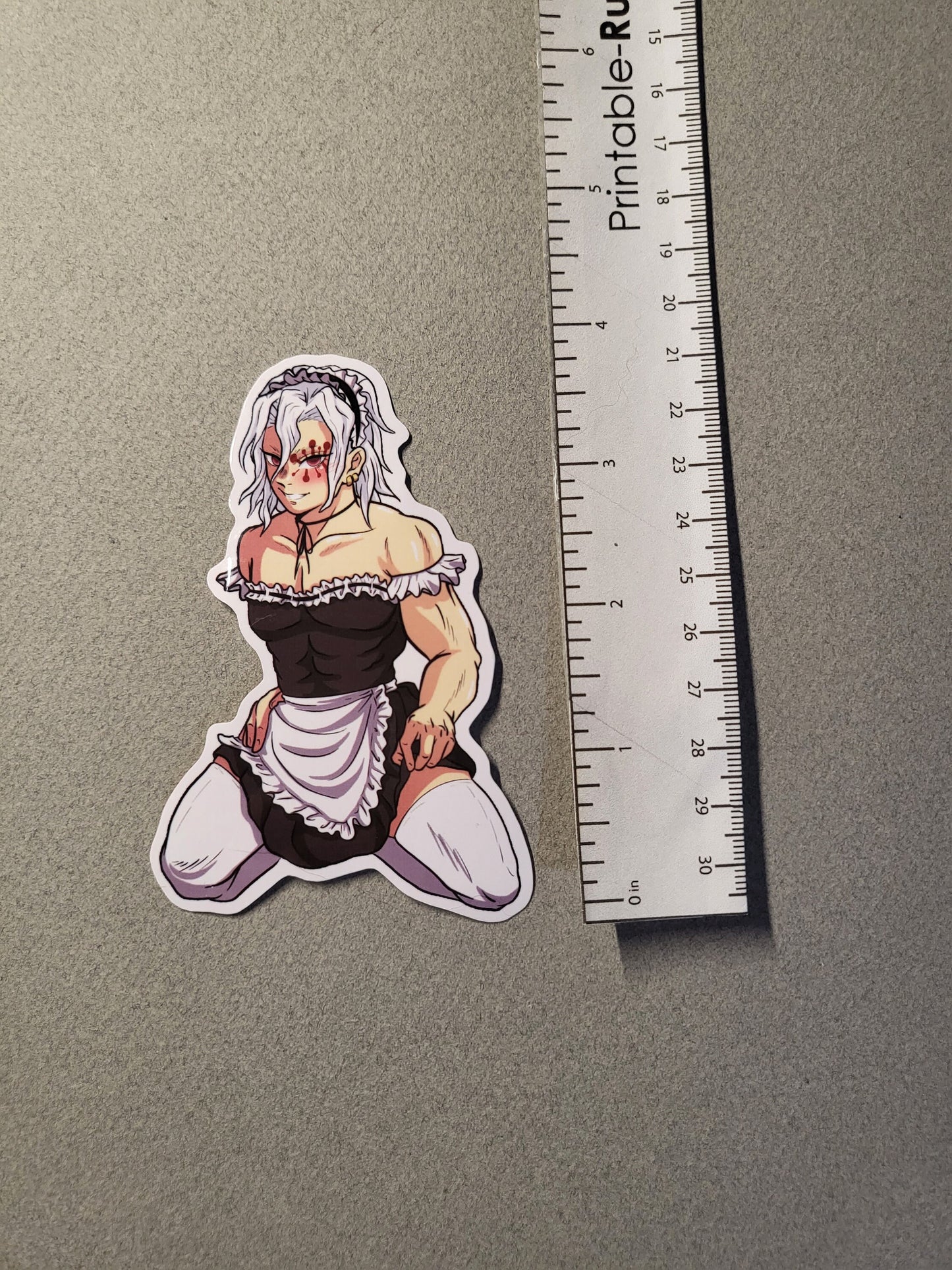 Flashy Maid Sticker