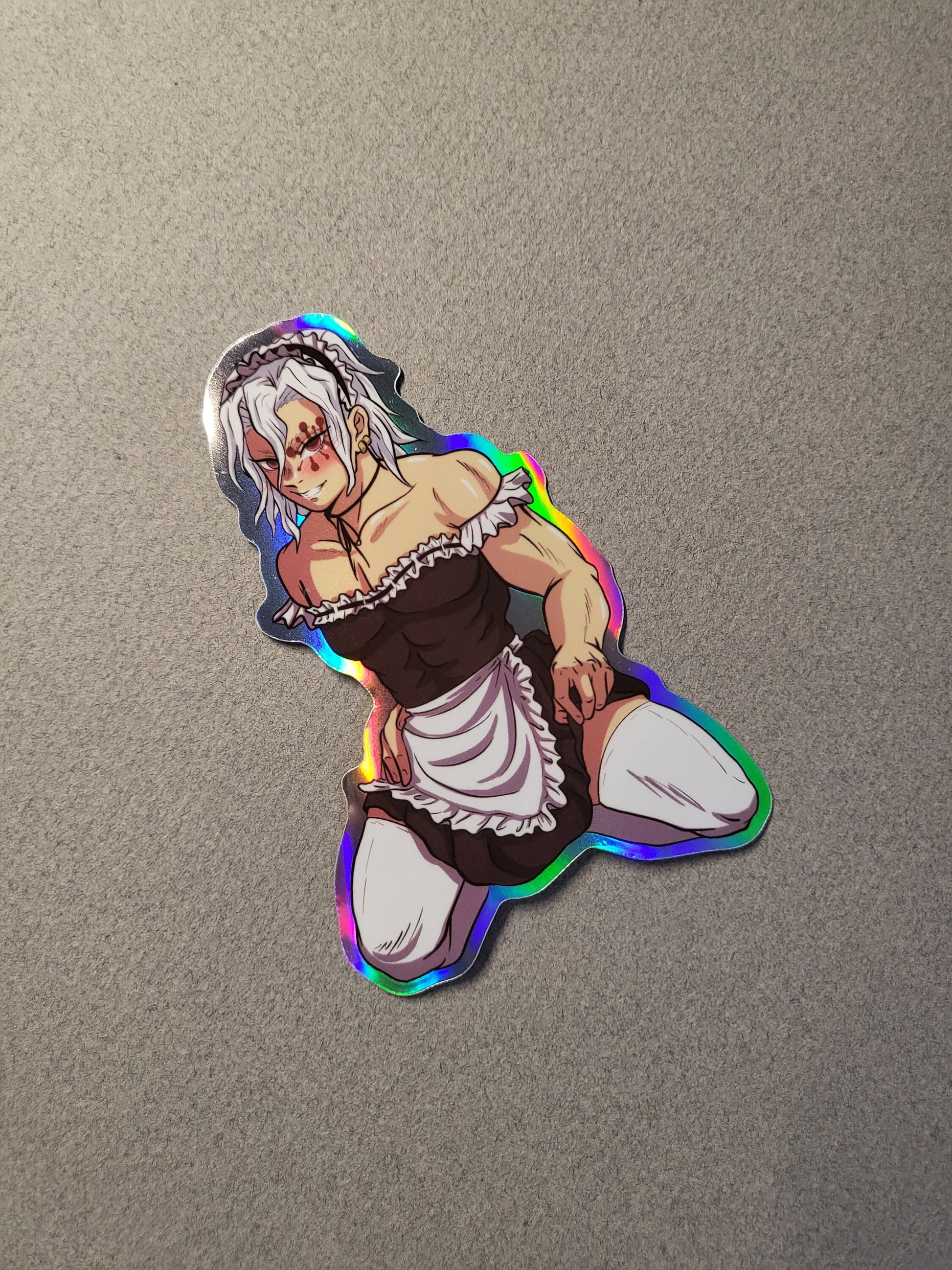 Flashy Maid Sticker