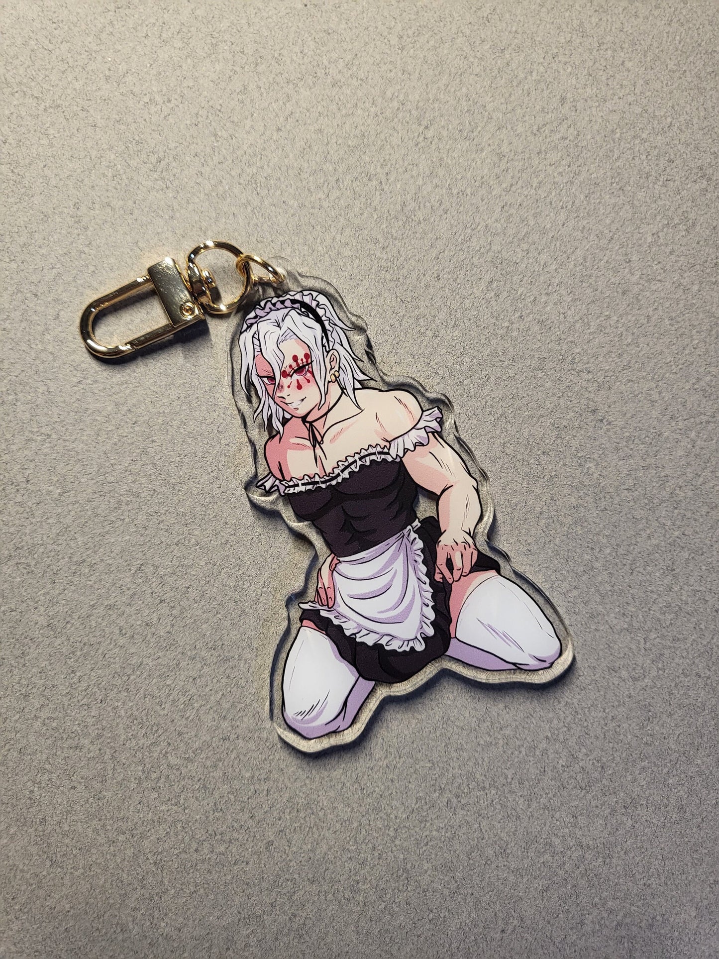 Flashy Maid Keychain