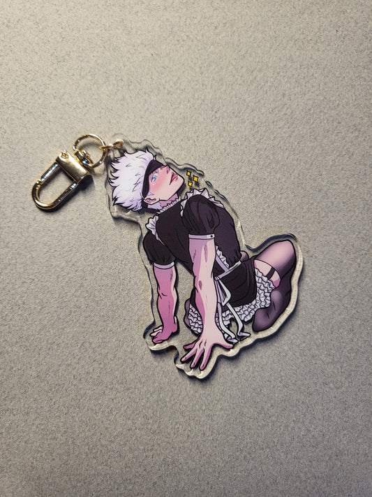 Greatest Sorcerer Maid Keychain