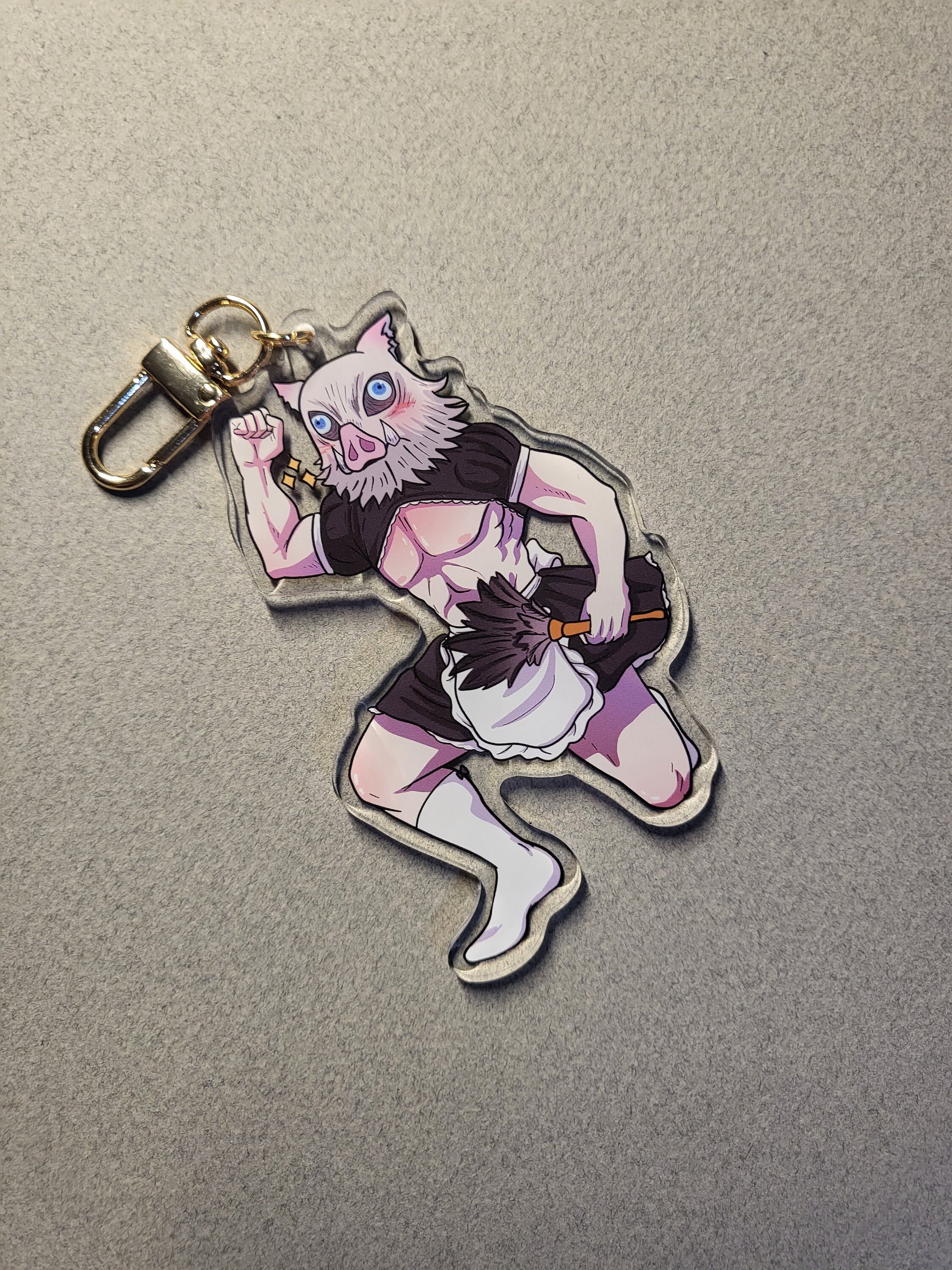 Adult King of the Mountain Keychain