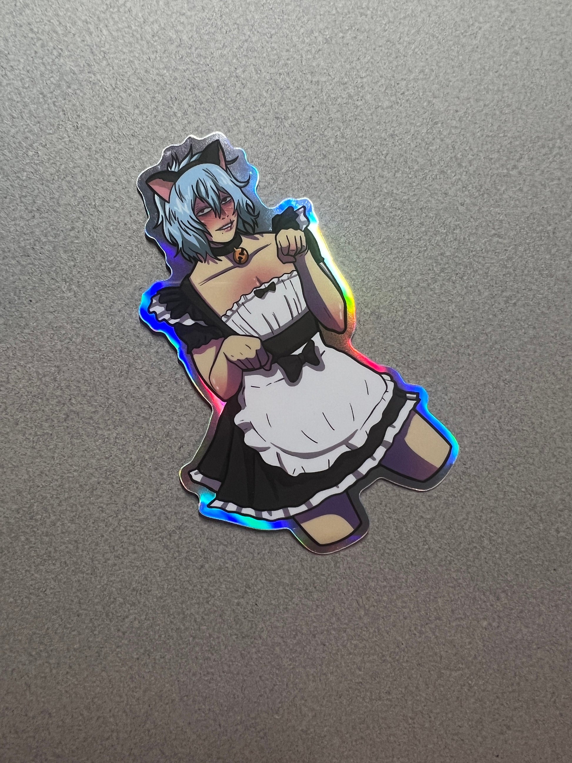 Decay Kitty Maid Sticker