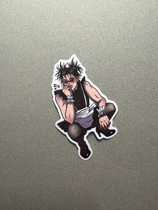 Big Bro Curse Maid Sticker