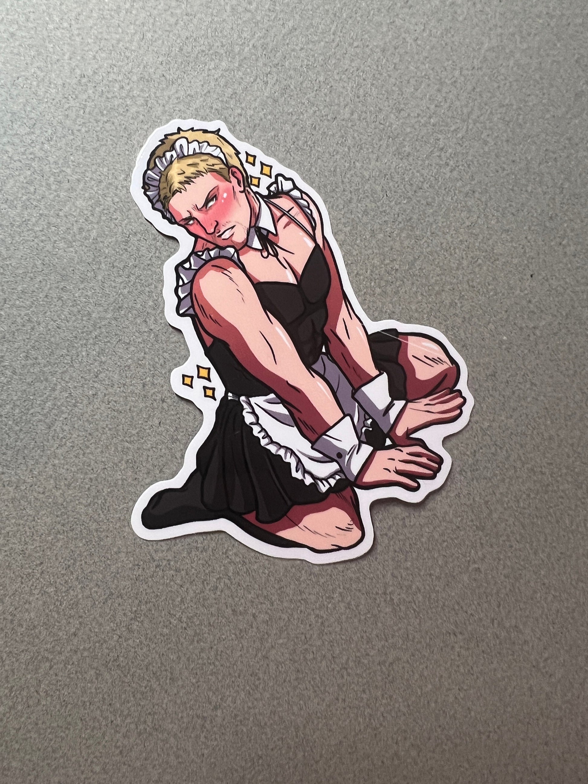 Titanic Maid Sticker Pack