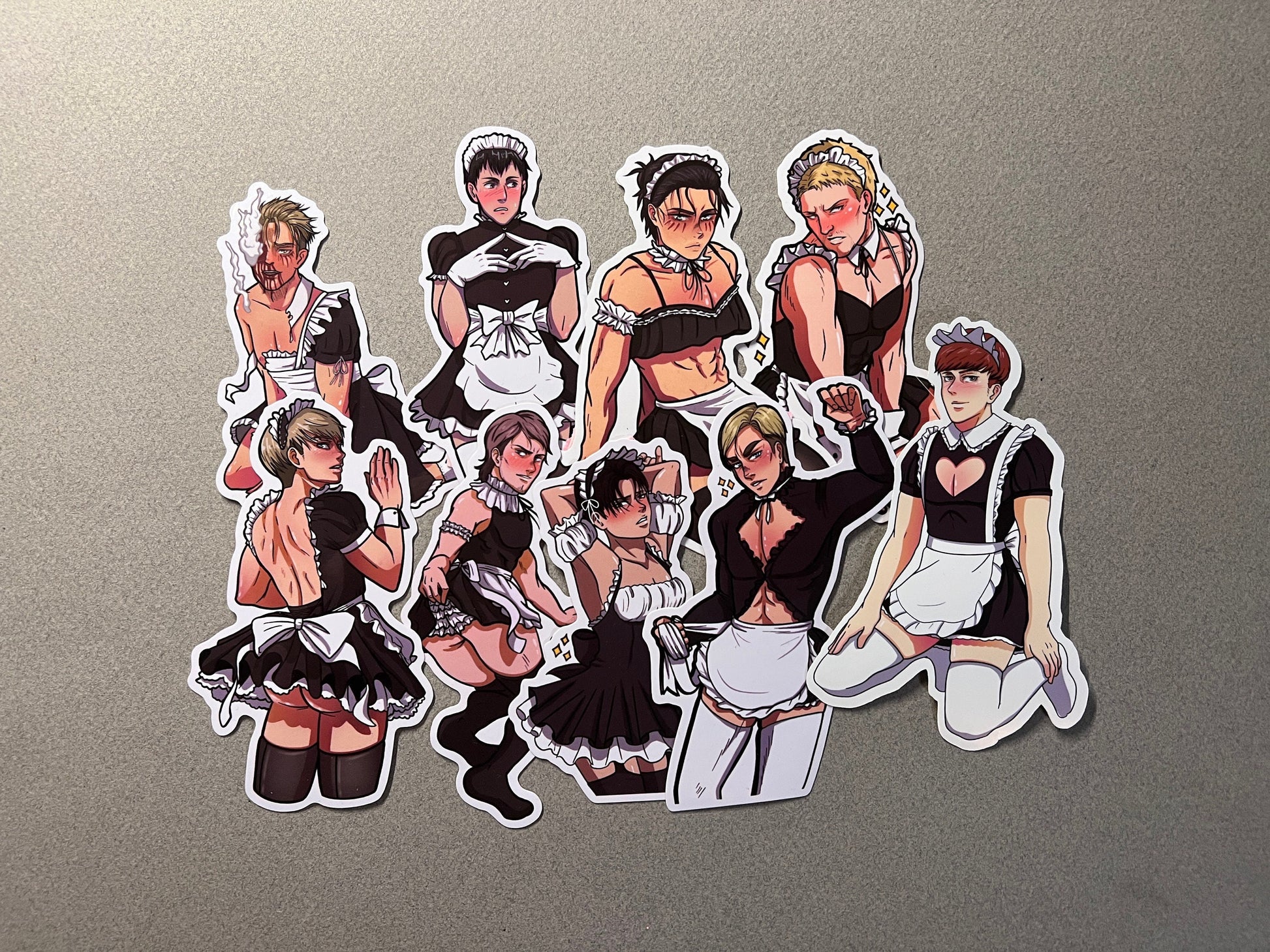 Titanic Maid Sticker Pack