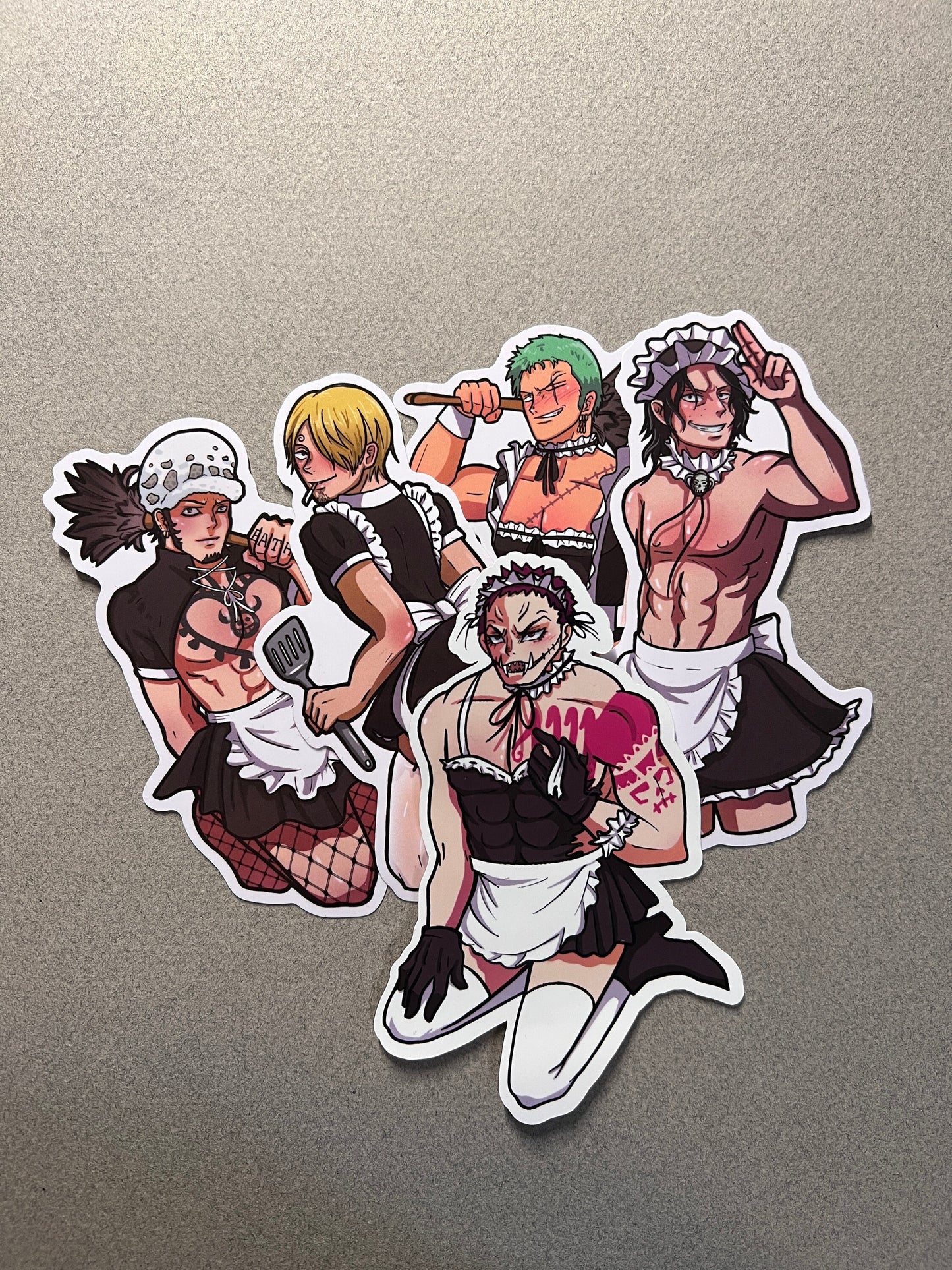 Maid Guys Sticker Pack