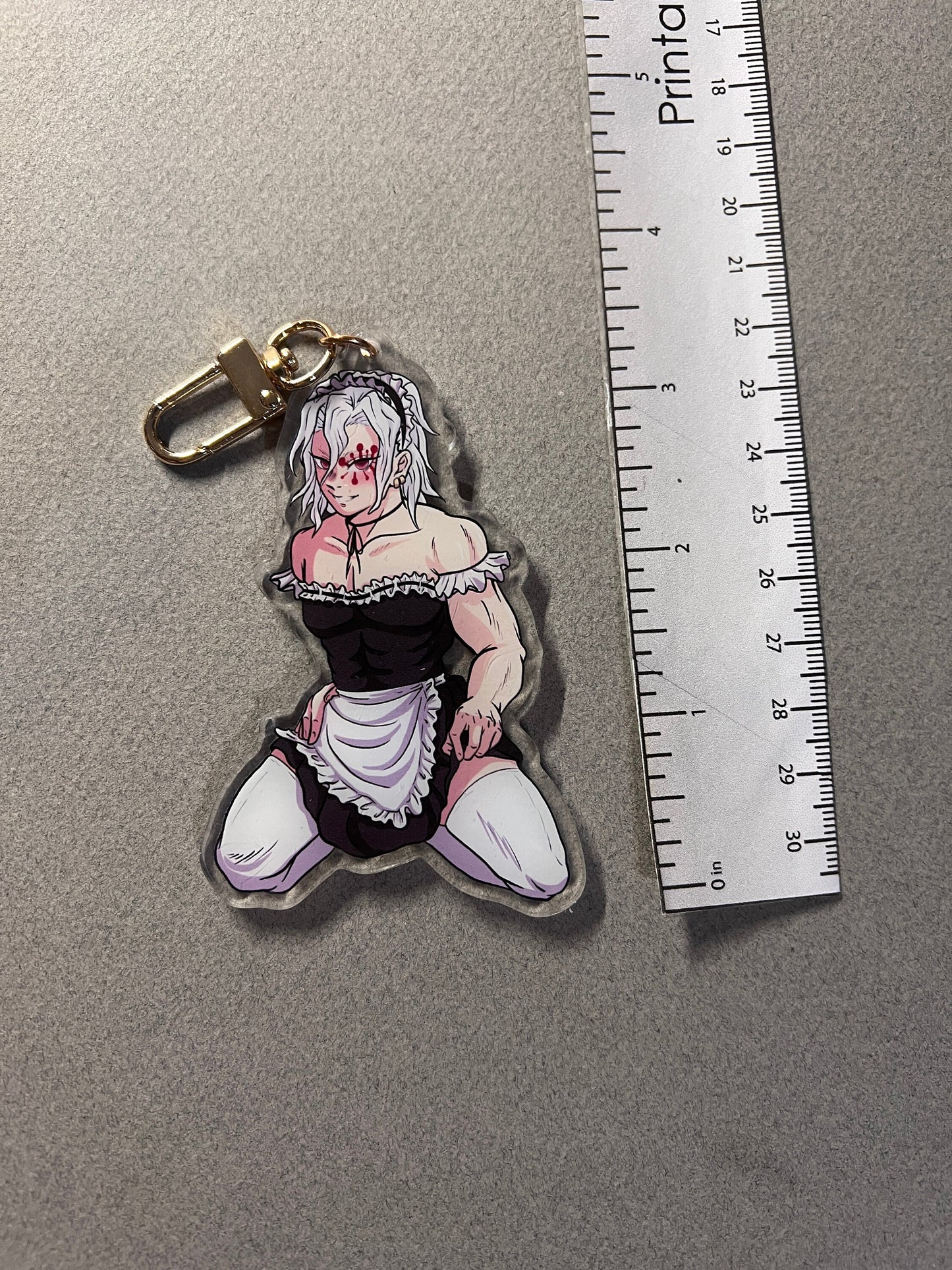 Flashy Maid Keychain