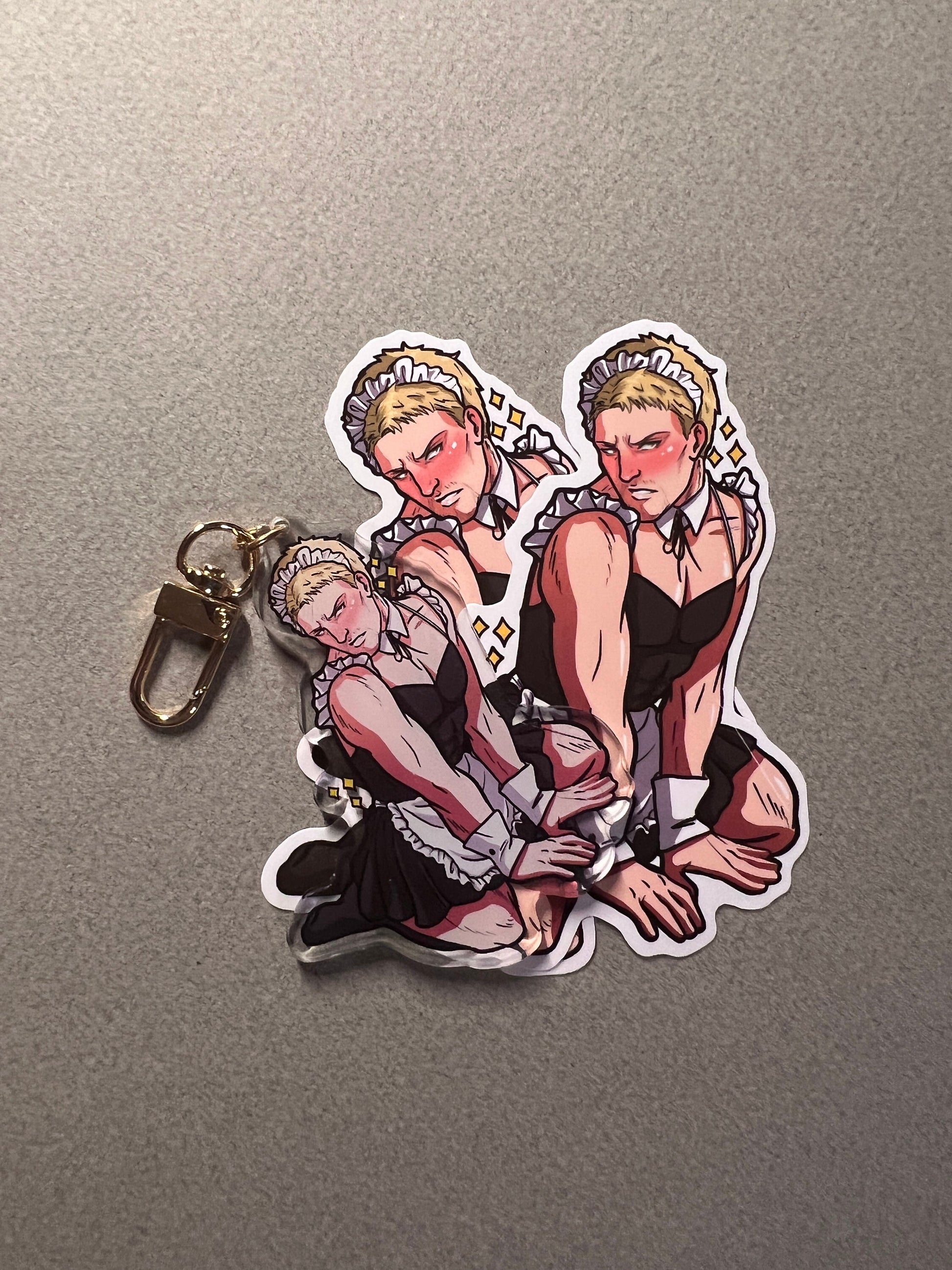 Said Boi Maid Keychain