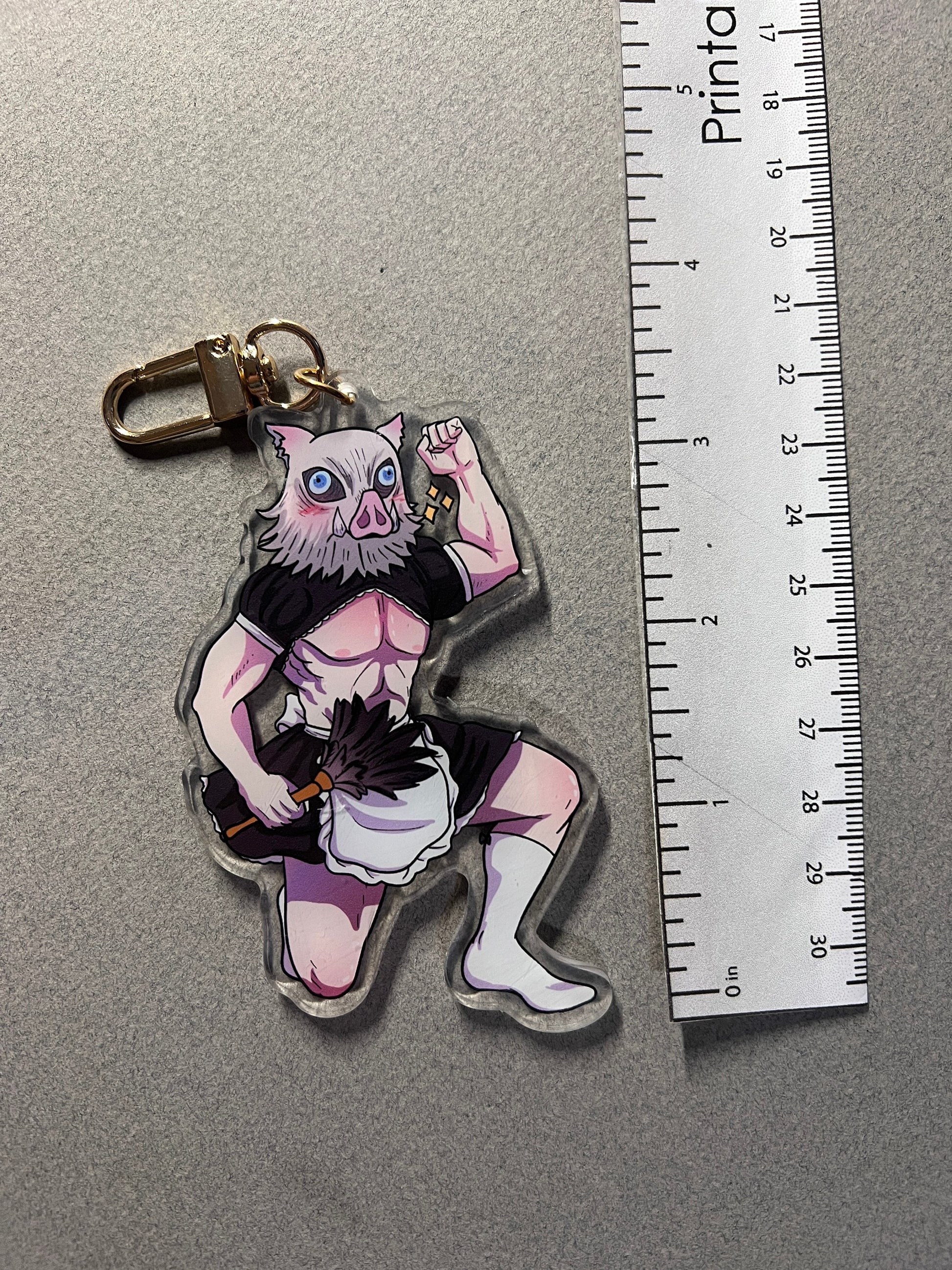 Adult King of the Mountain Keychain