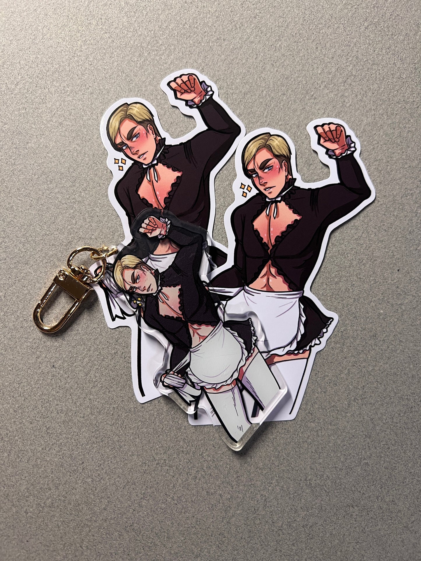 13th Commander Maid Keychain