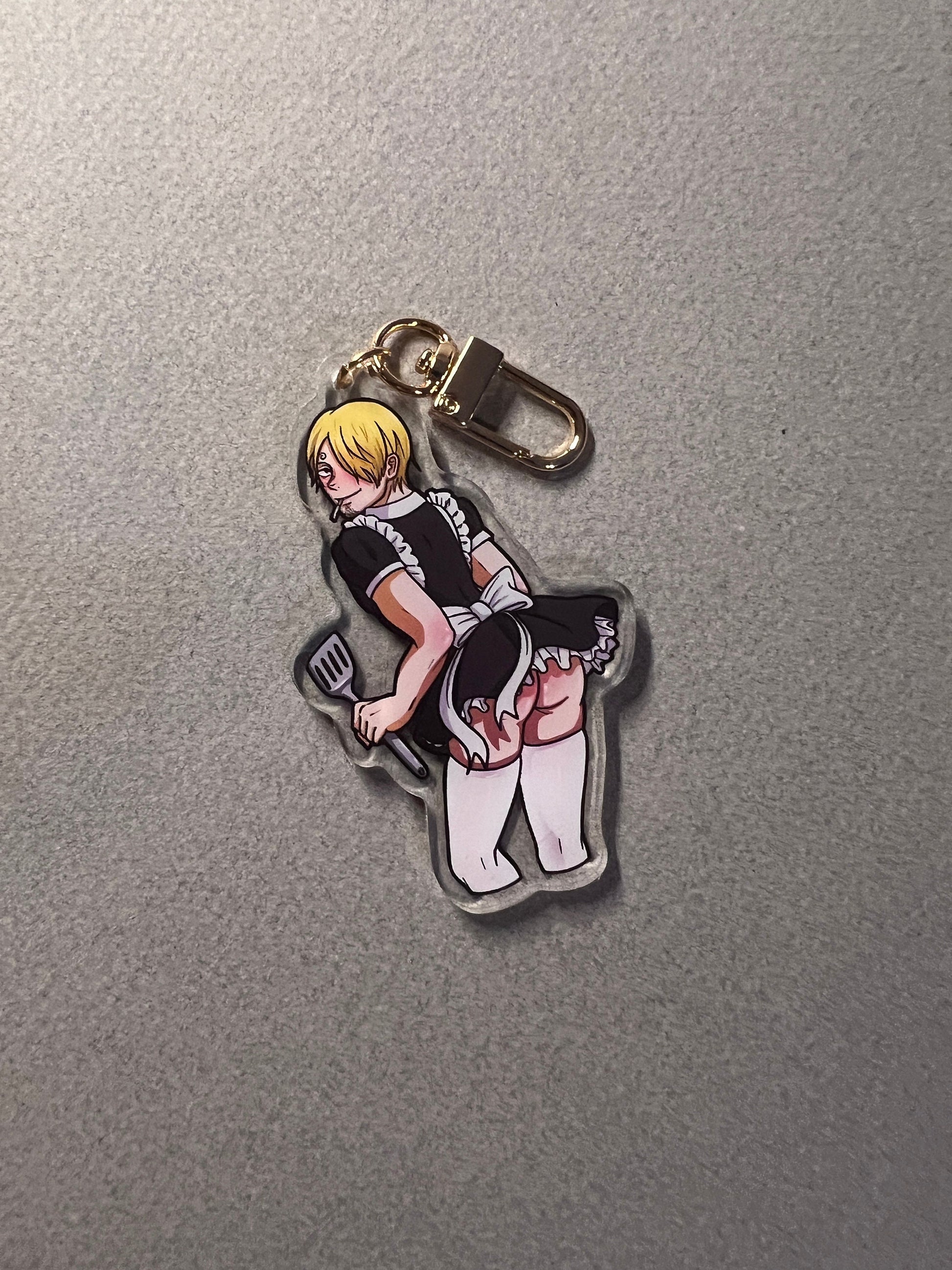 Fancy Cook Maid Keychain