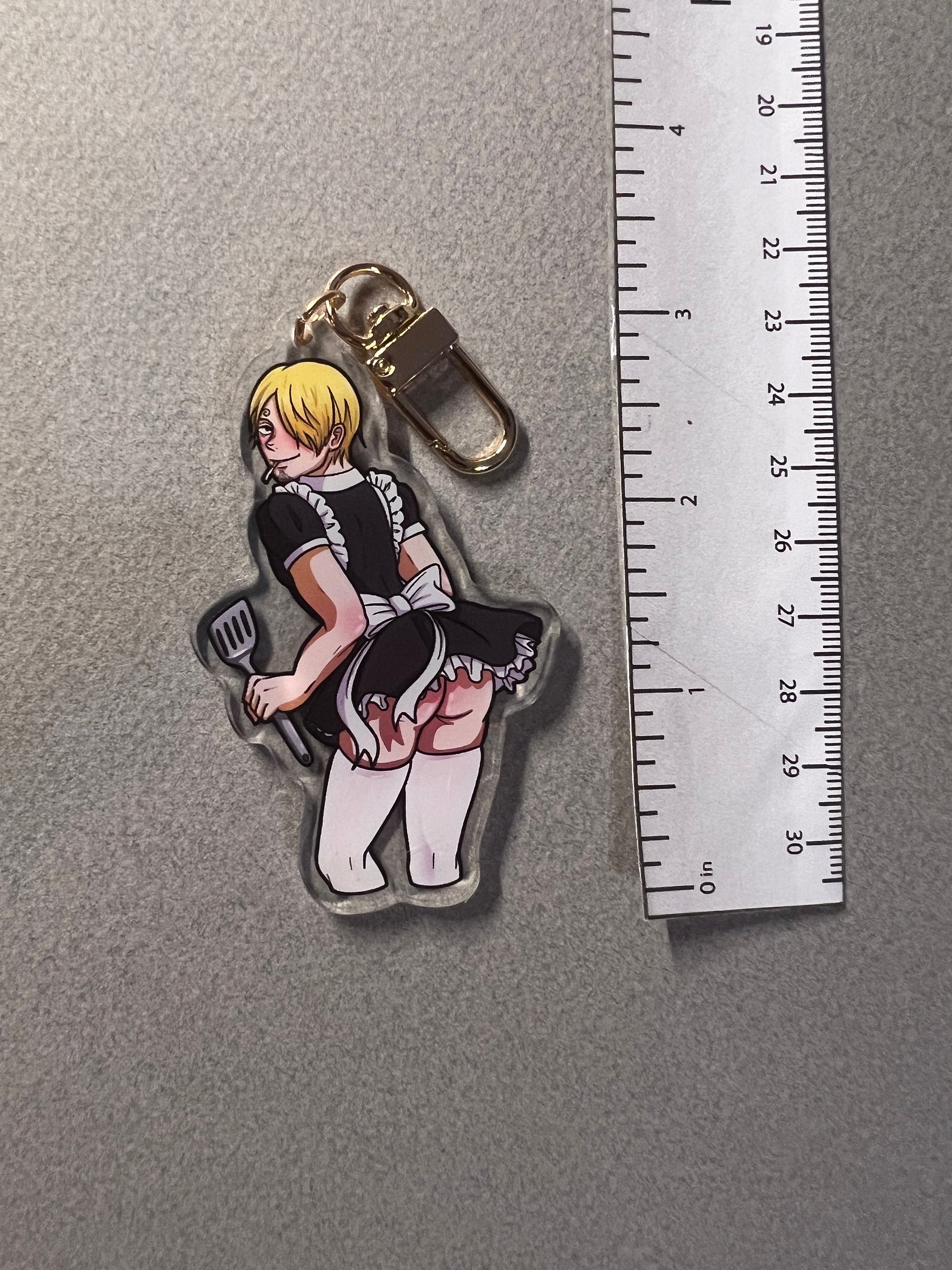 Fancy Cook Maid Keychain