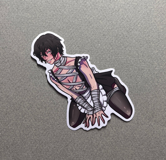 Dramatic Detective Maid Sticker