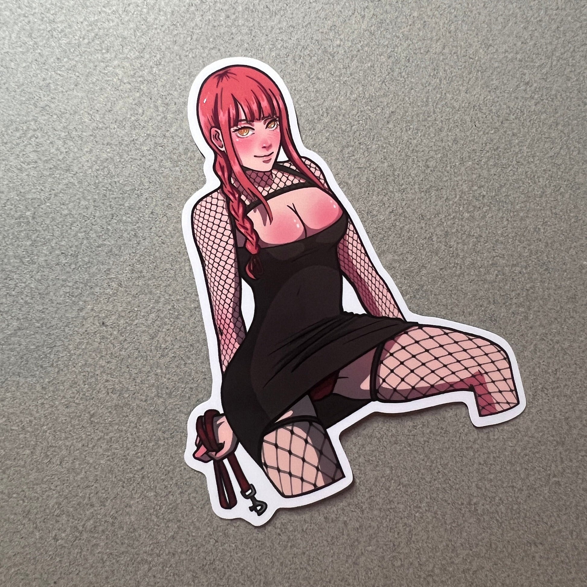 Dogwalker Goth Mommy Sticker