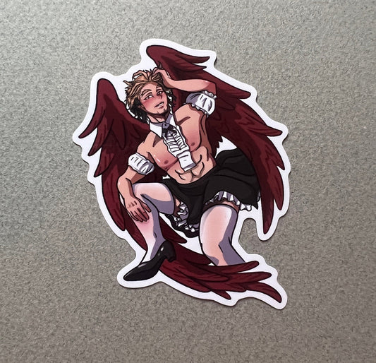 Hot Wings Hero Maid Sticker