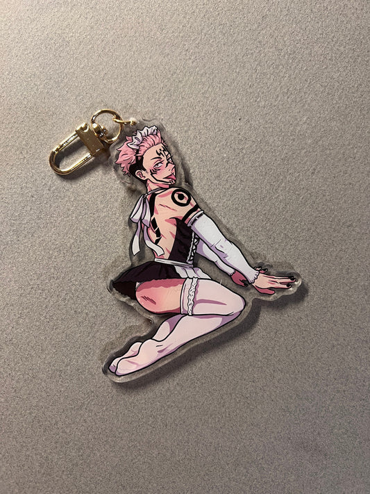 Maid Curse Keychain