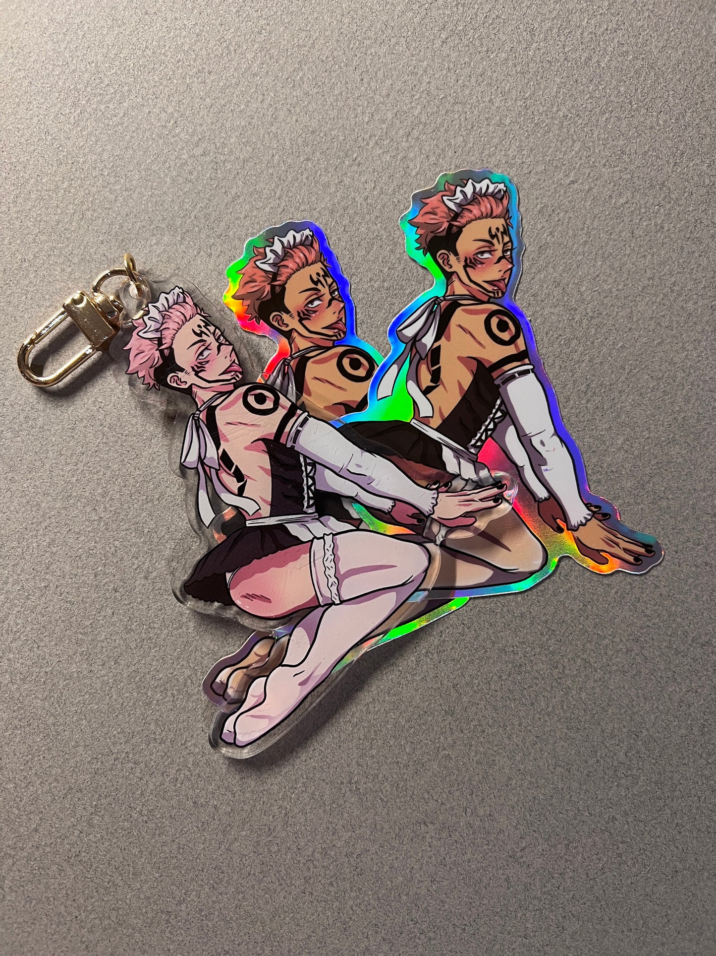 Maid Curse Keychain