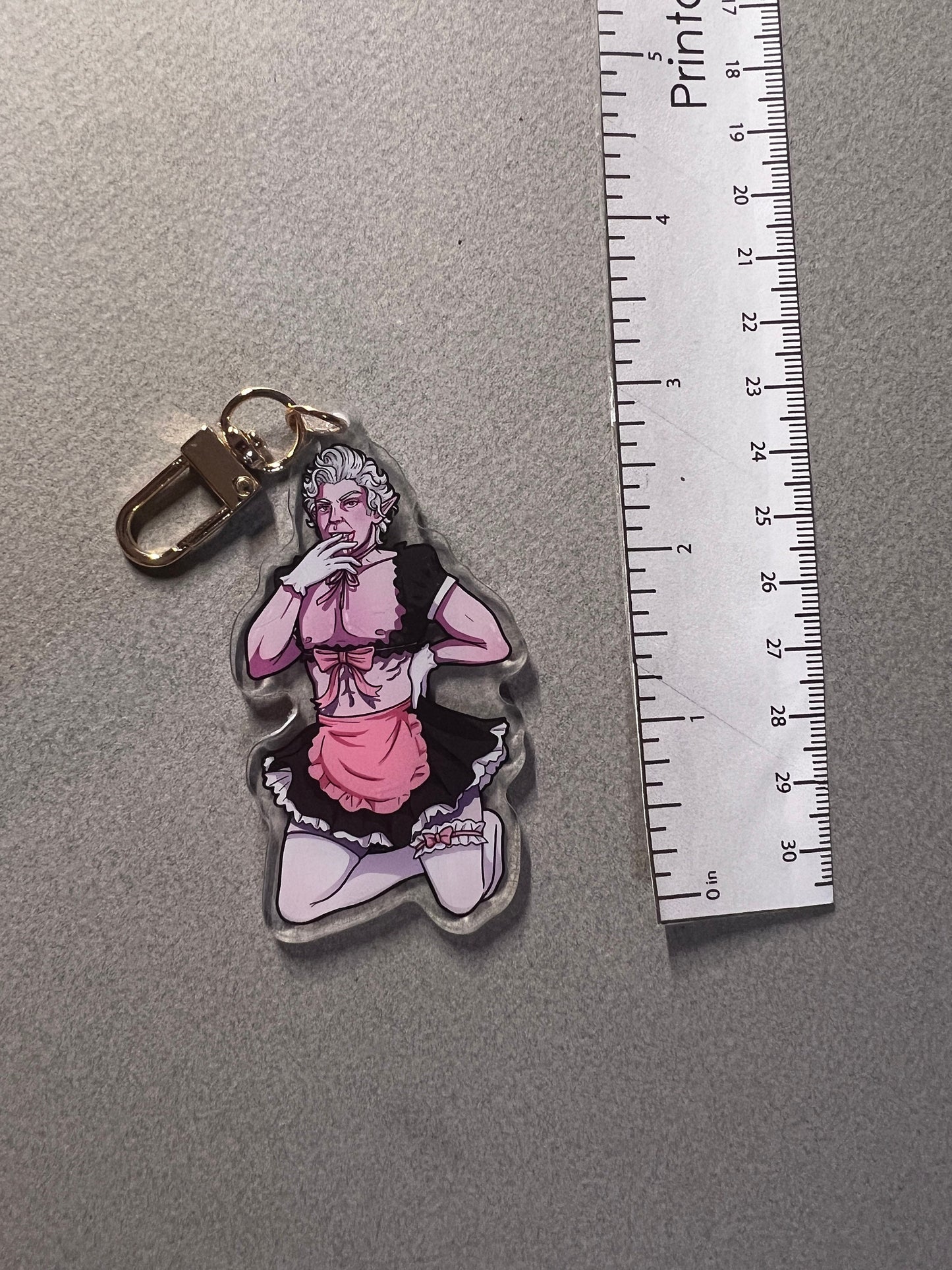 Sassy Vampire Maid Keychain