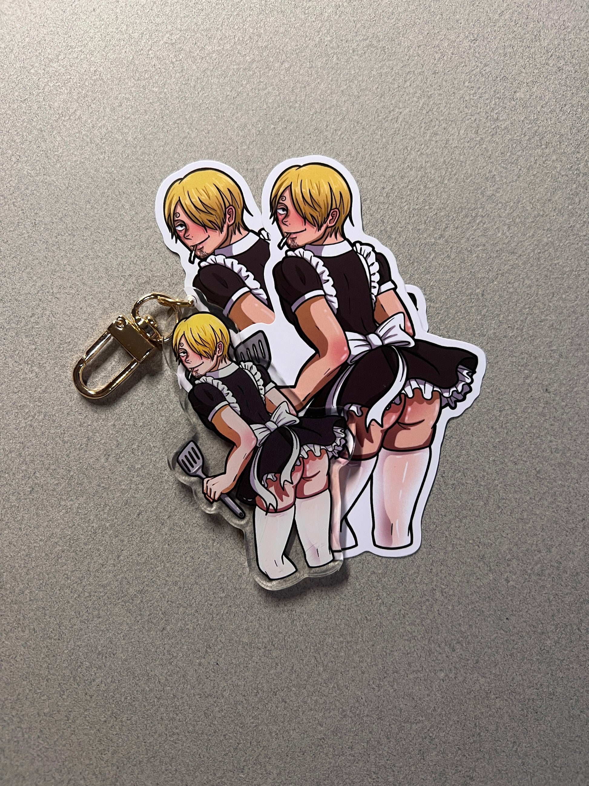 Fancy Cook Maid Keychain