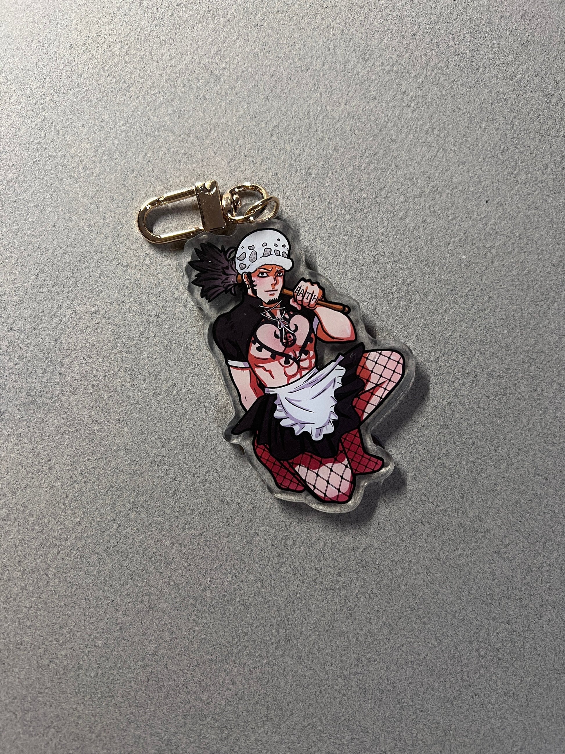 Medical Professional Maid Keychain